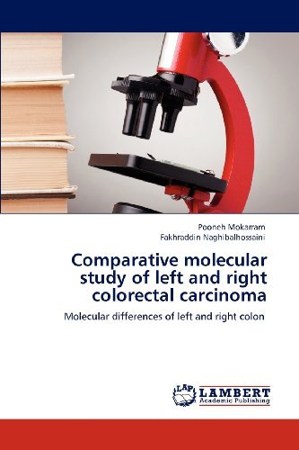 Cover for Fakhraddin Naghibalhossaini · Comparative Molecular Study of Left and Right Colorectal Carcinoma: Molecular Differences of Left and Right Colon (Paperback Bog) (2012)