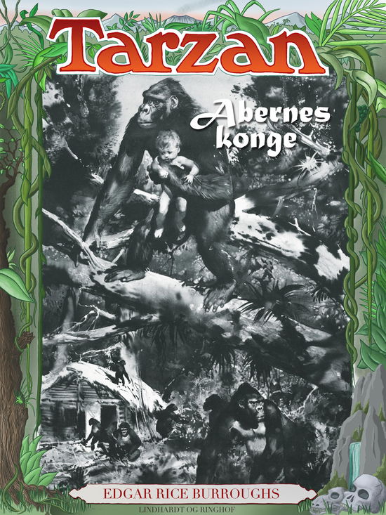 Cover for Edgar Rice Burroughs · Tarzan: Tarzan - Abernes konge (Sewn Spine Book) [2e uitgave] (2017)