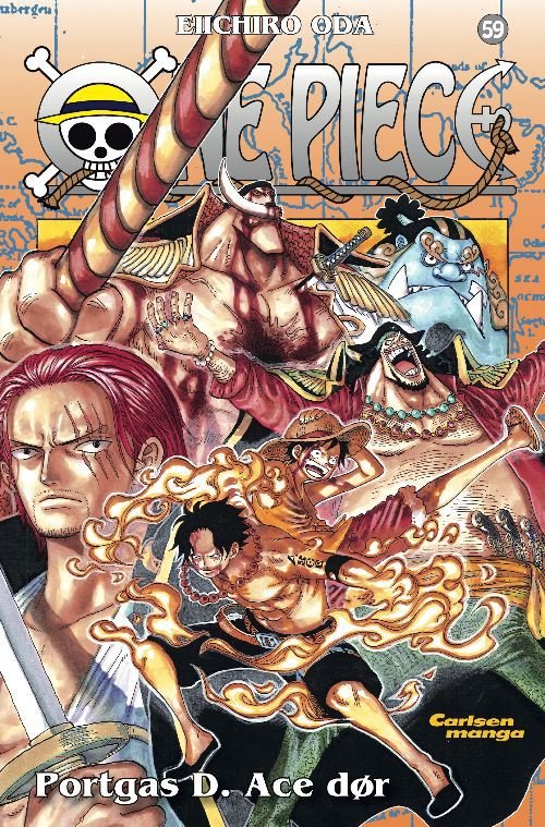 Cover for Eiichiro Oda · One Piece: One Piece 59: Portgas D. Ace dør (Paperback Bog) [1. udgave] [Paperback] (2012)