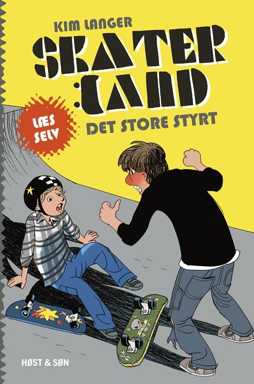 Cover for Kim Langer · Det store styrt. Skaterland LÆS SELV (Bound Book) [1th edição] [Indbundet] (2014)