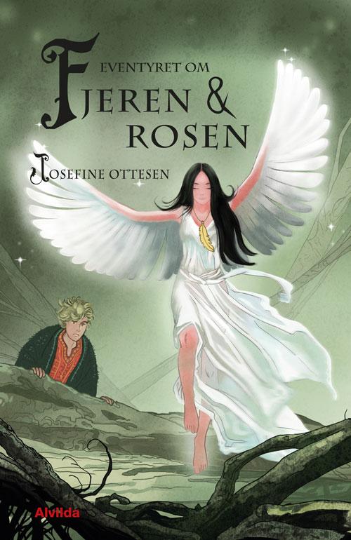 Cover for Josefine Ottesen · Eventyret om fjeren og rosen (med mp3-lydbog) (Inbunden Bok) [4:e utgåva] (2017)