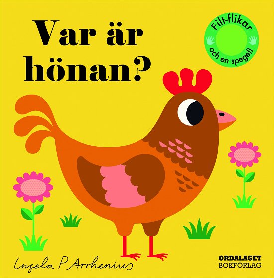 Cover for Ingela P Arrhenius · Var är hönan? (Tavlebog) (2024)