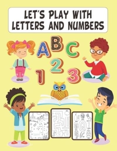 Cover for Greta Alves-Malcolm · Let's Play with Letters and Numbers (Pocketbok) (2021)
