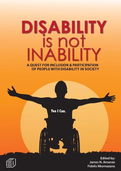 Cover for James Nathaniel Amanze · Disability is not Inability (Paperback Book) (2020)