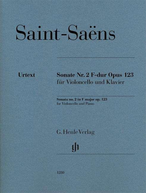 Cover for Saint-Saens · Sonate Nr. 2 F-dur op. 123 (Book)
