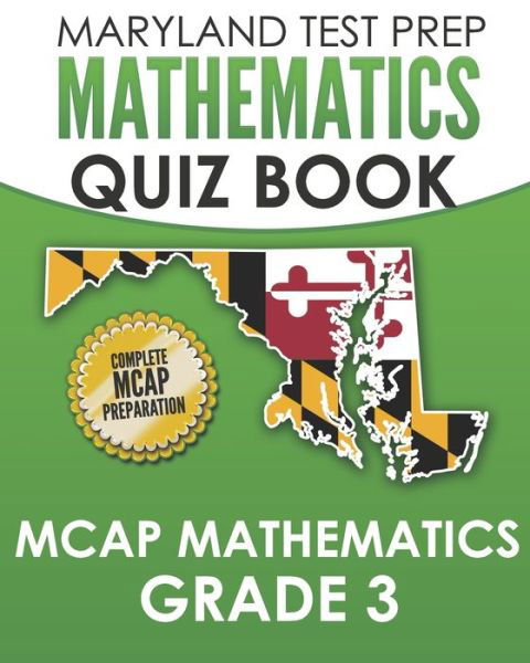 Cover for M Hawas · MARYLAND TEST PREP Mathematics Quiz Book MCAP Mathematics Grade 3 (Paperback Book) (2020)