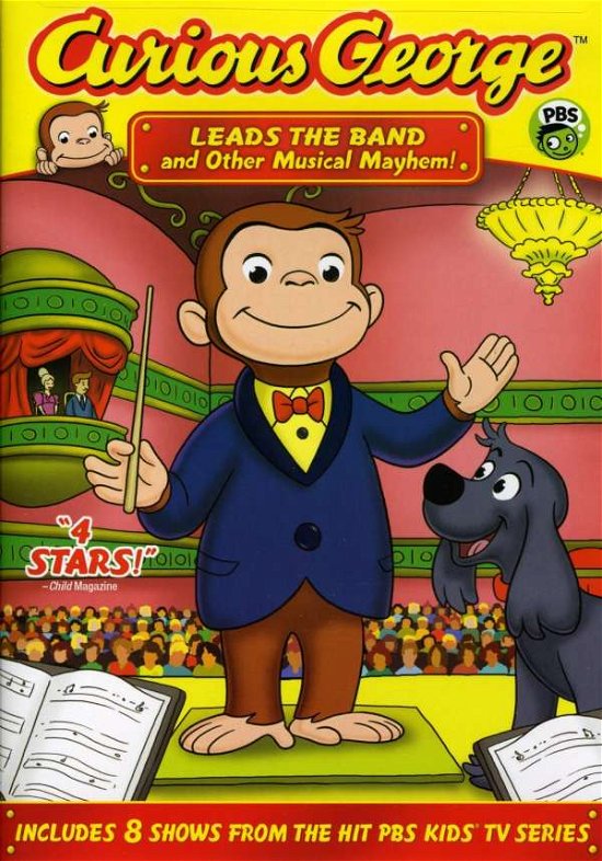 Cover for Curious George · Leads the Band &amp; Other Musical Mayhem (DVD) (2008)