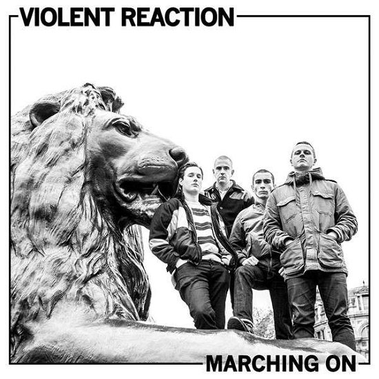 Cover for Violent Reaction · Marching On (LP) [Coloured edition] (2015)
