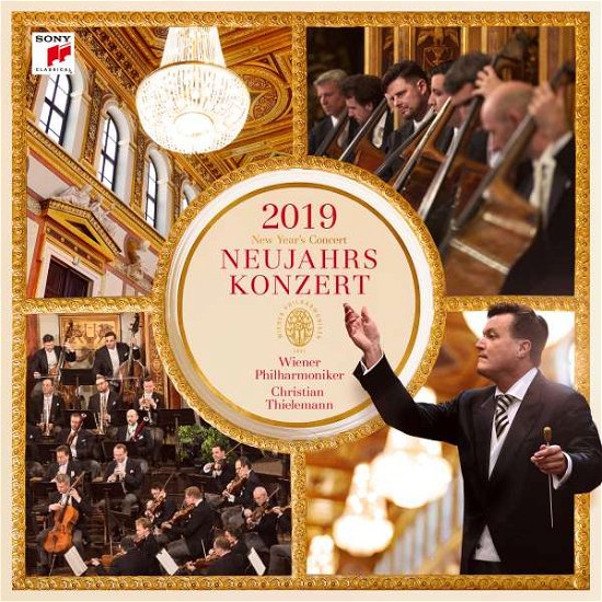 Neujahrskonzert 2019 / New Year'S Concert 2019 by Christian Thielemann & Wiener Philharmoniker - Christian Thielemann & Wiener Philharmoniker - Musikk - Sony Music - 0190759028810 - 1. mars 2019