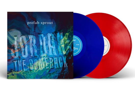 Cover for Prefab Sprout · Jordan: The Comeback (LP) [National Album Day 2024 Blue &amp; Red Vinyl edition] (2024)