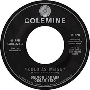 Cover for Delvon -Organ Trio- Lamarr · Cold As Weiss (7&quot;) (2022)