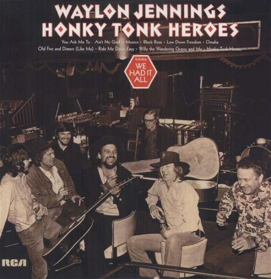 Cover for Waylon Jennings · Honky Tonk Heroes (LP) (2013)
