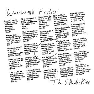 Cover for Shadow Ring the · Wax-work Echoes (LP) (2025)