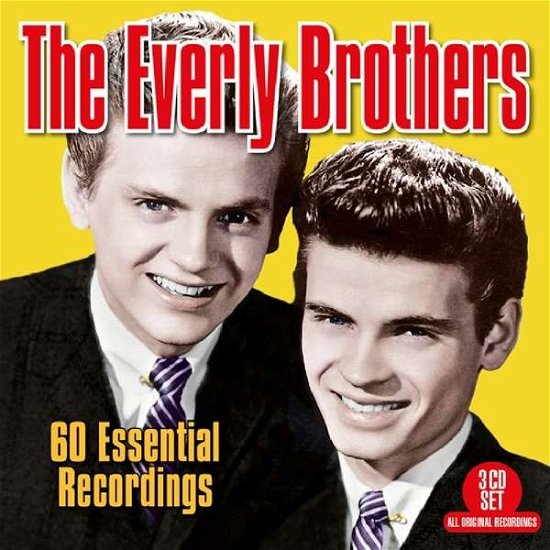 Cover for Everly Brothers · 60 Essential Recordings (CD) (2018)