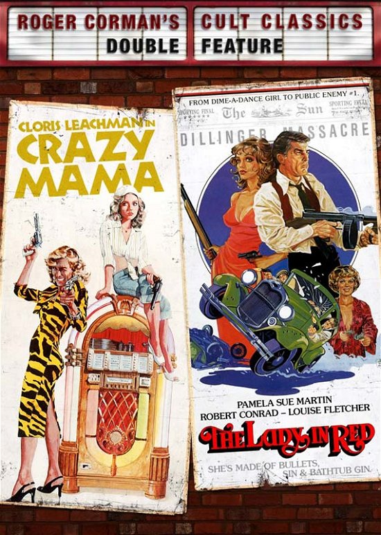 Cover for Crazy Mama &amp; Lady in Red (DVD) [Widescreen edition] (2010)