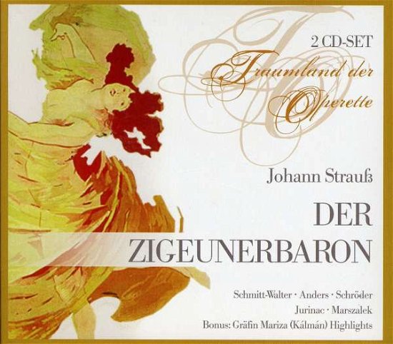 Cover for Strauss · Zigeunerbaron &amp; Grafin Mariza (CD)