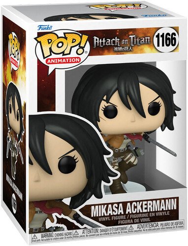 Pop Attack on Titan Mikasa Ackerman with Swords - Pop Anime Attack on Titan - Merchandise - Funko - 0889698579810 - 2. december 2022