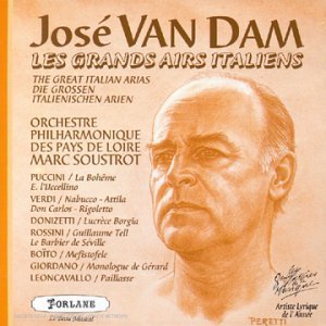 Les Grands Airs Italiens - Jose Van Dam - Musiikki - FORLANE - 3399240166810 - torstai 2. helmikuuta 2012