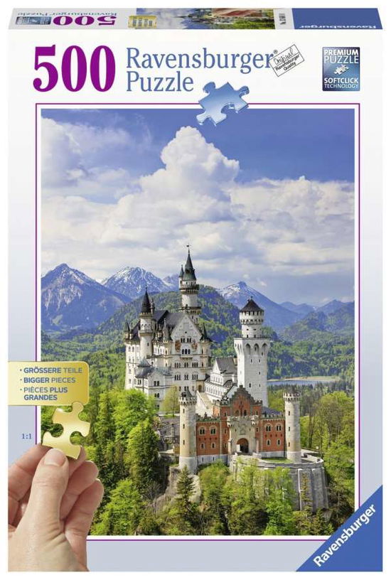 Cover for Ravensburger · Puzzel Neuschwanstein: 500 stukjes (136810) (Bok) (2019)