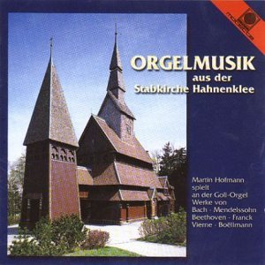 Cover for Martin Hofmann · Orgelmusik Aus Der Stabki (CD) (2013)