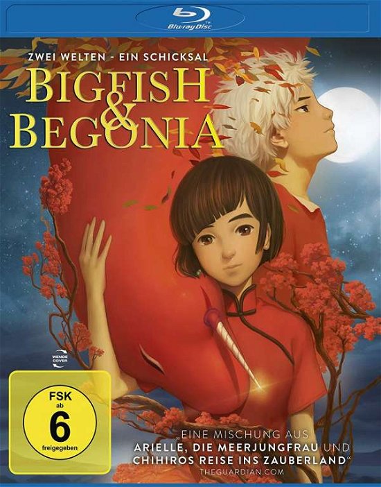 Cover for Big Fish &amp; Begonia BD (Blu-ray) (2019)