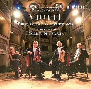 Cover for G.B. Viotti · Quatuor Concertant No.1-3 (CD) (2010)