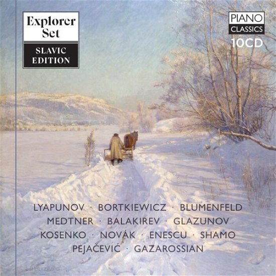 Cover for Lyapunov / Blumenfeld / Novak · Explorer Set: Slavic Edition (CD) (2023)