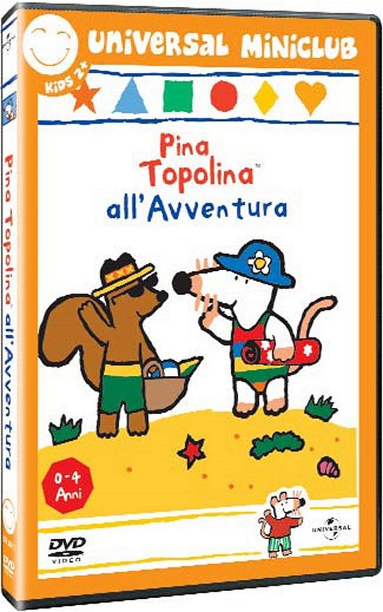 Pina Topolina - All'Avventura - Movie - Films -  - 5050582866810 - 