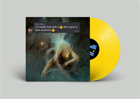 Arab Strap · I'm totally fine with it don't give a fuck anymore (LP) [Limited Emoji Yellow Vinyl edition] (2024)