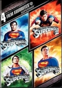 Superman - 4 Grandi Film (4 Dv - Superman - 4 Grandi Film (4 Dv - Film - Warner Bros - 5051891026810 - 30. november 2022