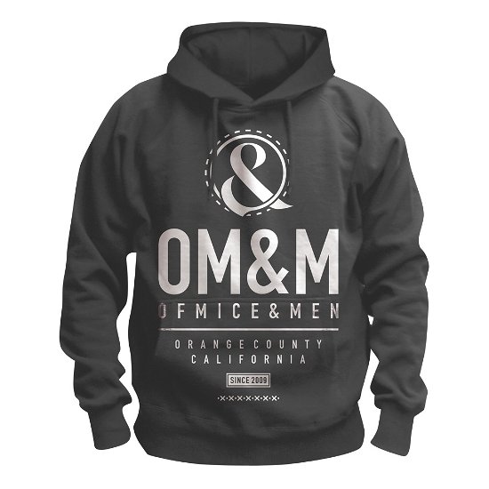 Cover for Of Mice &amp; Men · Identity Charcoal (Hoodie - XL) (MERCH) [size XL] (2016)