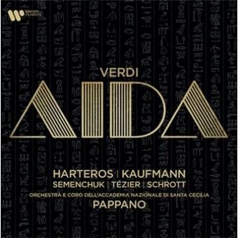 Cover for Harteros, Anja / Jonas Kaufmann / Antonio Pappano · Verdi: Aida (CD) (2023)