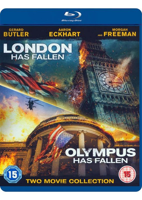 Cover for London Has Fallen / Olympus Ha · London Has Fallen / Olympus Has Fallen (Blu-ray) (2016)