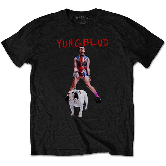 Yungblud Unisex T-Shirt: Strawberry Lipstick - Yungblud - Fanituote -  - 5056368666810 - 