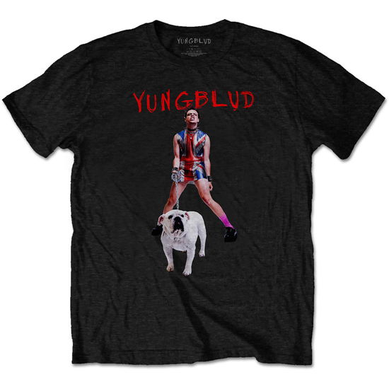 Cover for Yungblud · Yungblud Unisex T-Shirt: Strawberry Lipstick (T-shirt) [size S] [Black - Unisex edition]
