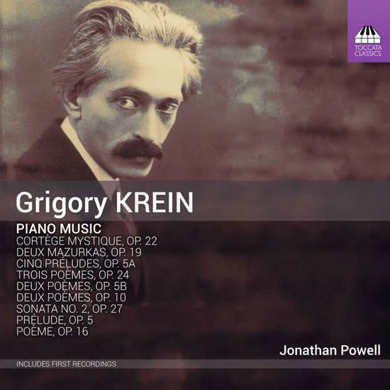 Grigory Krein: Piano Music - Powell - Music - TOCCATA CLASSICS - 5060113445810 - January 8, 2021