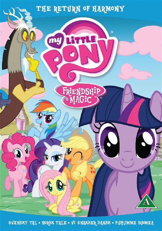 Cover for My Little Pony · Vol. 6 - The Return Of Harmony (DVD) (2015)
