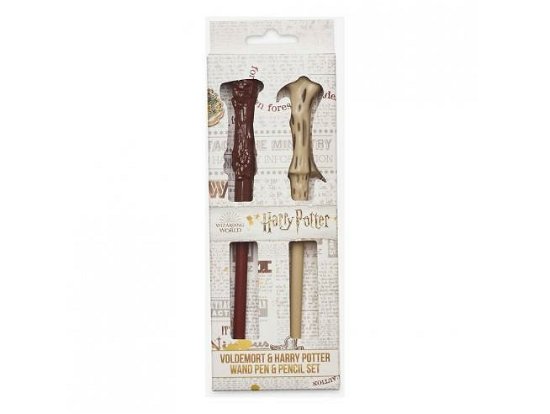 Cover for Harry Potter · Harry Potter - Harry &amp; Voldemort\\'s Wand - Set Of 2 Pens (Toys) (2021)