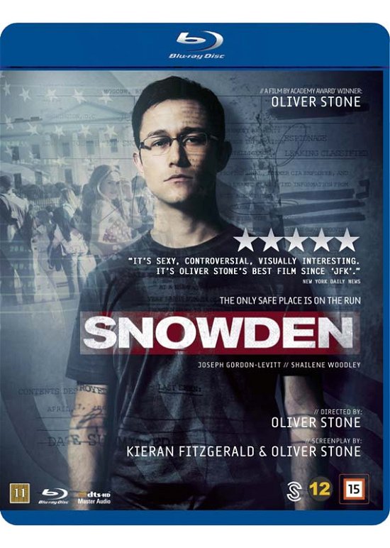 Cover for Joseph Gordon-Levitt · Snowden (Blu-ray) (2017)