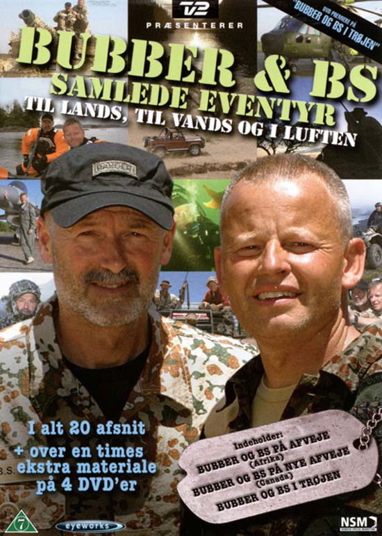Cover for Bubber &amp; Bs · Bubber &amp; BS på afveje, ...på nye afveje &amp; ...i trøjen [DVD] (DVD) (2024)