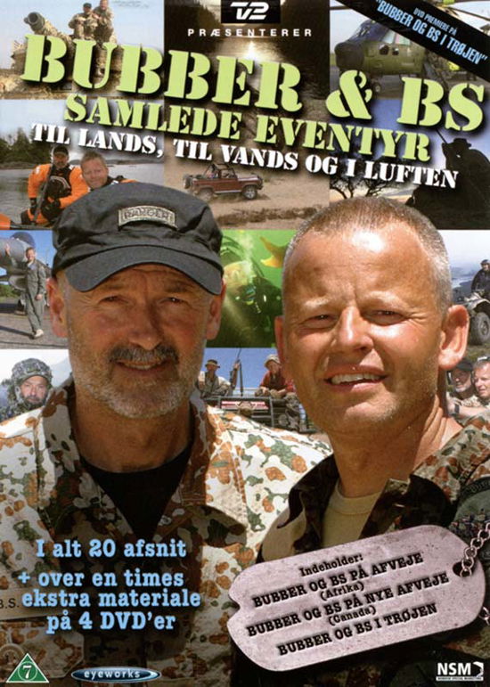 Bubber & Bs · Bubber & BS på afveje, ...på nye afveje & ...i trøjen [DVD] (DVD) (2024)