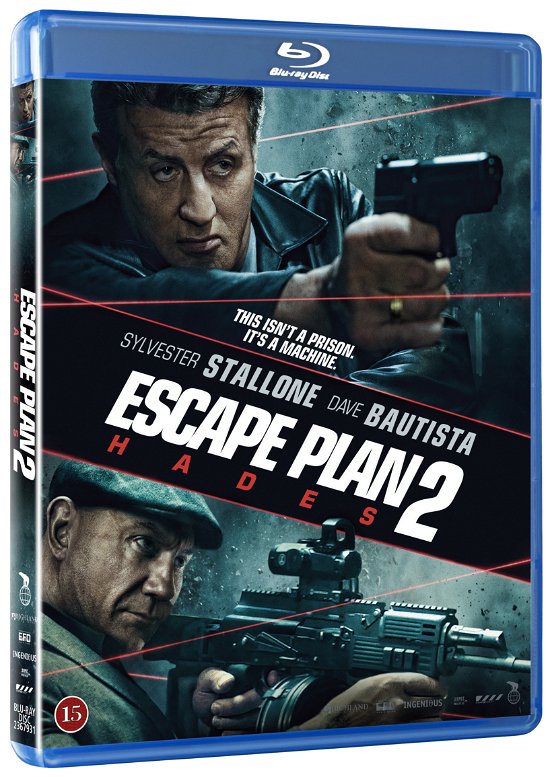 Cover for Escape Plan 2 (Blu-ray) (2020)