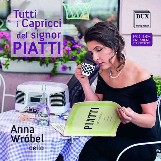 Cover for Alfredo Piatti · Tutti Capricci Del Signor Piatti - Anna Wrobel (Cello) (CD) (2019)