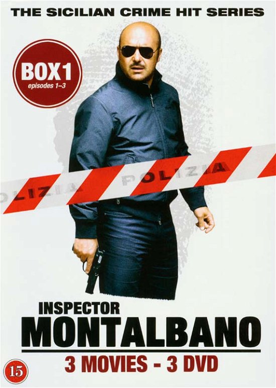 Montalbano Box 1 (1-3) - Inspector Montalbano - Film - Atlantic - 7319980046810 - 24. maj 2016