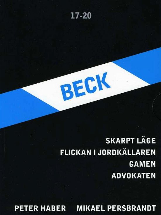 Svane Trunk bibliotek screech Svensk Krimi-serie 17-20 Dk Tekster · Beck Box 5 (DVD/CD) (2005)