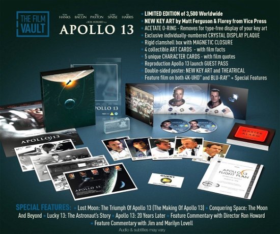 Apollo 13 (4K UHD + Blu-ray) [Limited Vault edition] (2023)