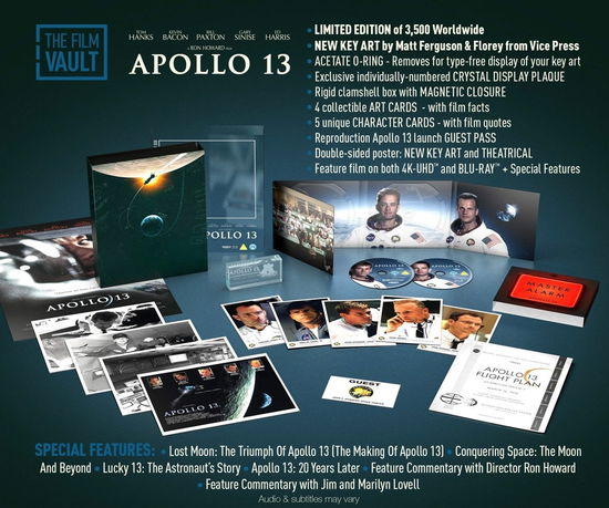 Cover for Apollo 13 (4K Ultra HD/BD) [Limited Vault edition] (2023)