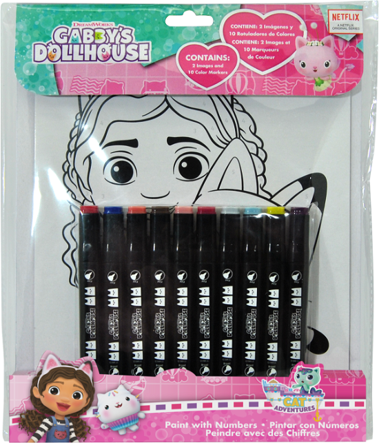 Cover for Gabbys Dollhouse · Markers  (033706878) (Toys)