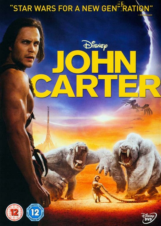 Cover for John Carter (DVD) (2012)