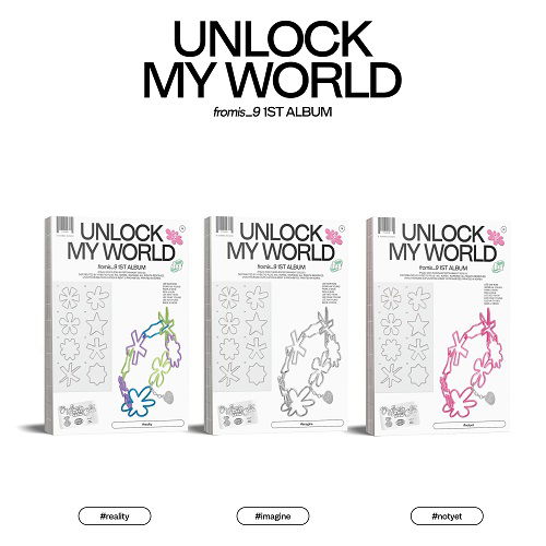 Unlock My World - Fromis_9 - Muzyka - PLEDIS ENT. - 8809903923810 - 10 czerwca 2023